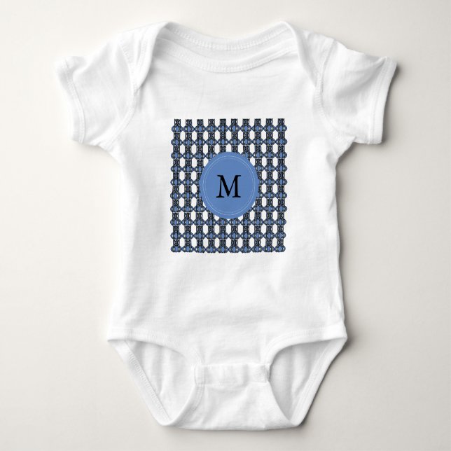 Body Custom Blue Abstract (Devant)