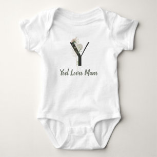 Body Custom Initial Y With Soft Colour