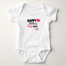 Custom Mothers Day Baby Happy 1st Mothers Day