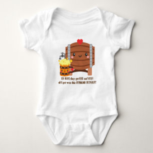 Body Cute BBQ et bières unisex bodysuit bébé