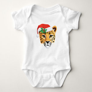 Body Cute Cheetah Safari Père Noël Costume de Noël Squa