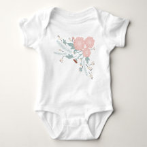 Cute Crème rose Bleu Floral