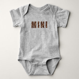 Body Cute Empreinte de léopard moderne Motif MINI Baby 