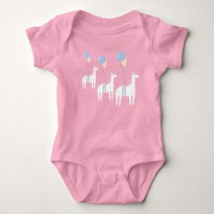 Body Cute Flying Unicorn Avec Ballons Bébé Fille