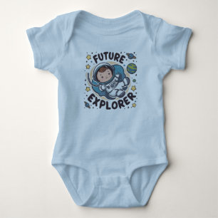 Body Cute futur espace explorateur bébé
