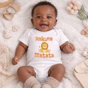 Body Cute Lion Hakuna Matata