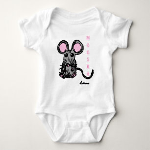 Body Cute Mooska Souris bébé Creeper