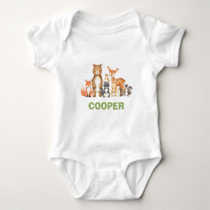 Body Cute Woodland Animaux Forêt Boy