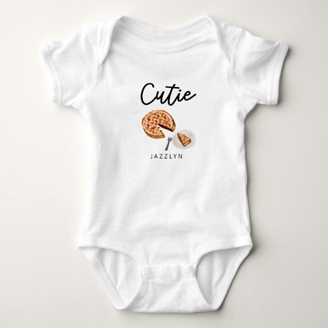 Body Cutie Pie Baby Bodysuit (Devant)