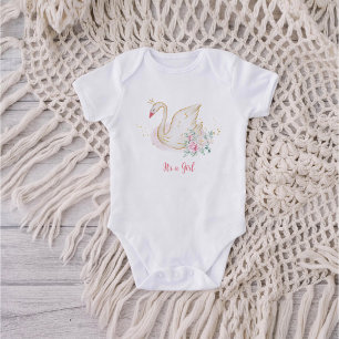 Body Cygne Princesse C'est une fille
