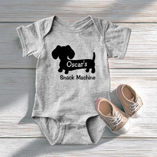 Body Dachshund's Funny Baby Snack Machine