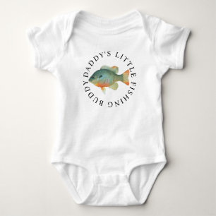 Body Daddy Little Fishing Buddy Baby Bodysuit