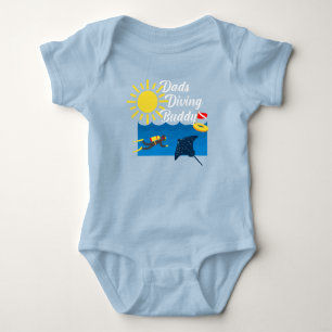 Body Dads Diving Buddy Design - Bodysuit Baby Jersey