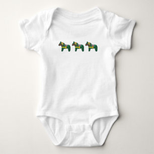 Body Dala Horse Baby Romper