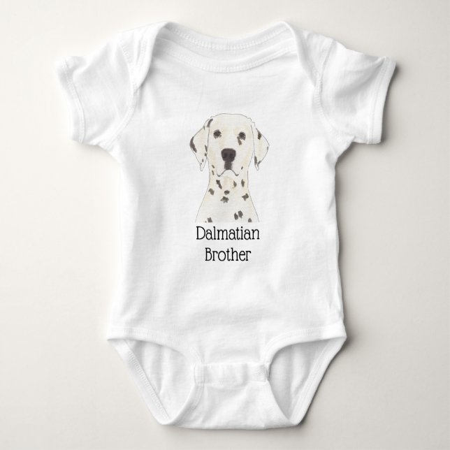 Body Dalmatien Personnalisé Chien (Devant)