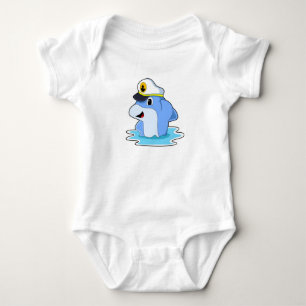 Body Dauphin comme capitaine avec Casquette