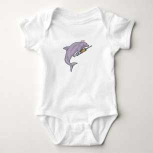 Body Dauphin comme infirmière avec seringue