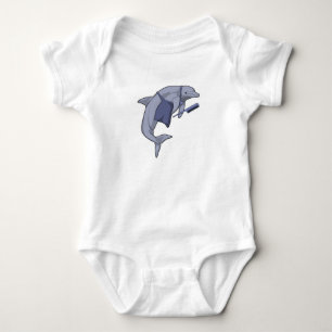 Body Dauphin en coiffeur avec peigne