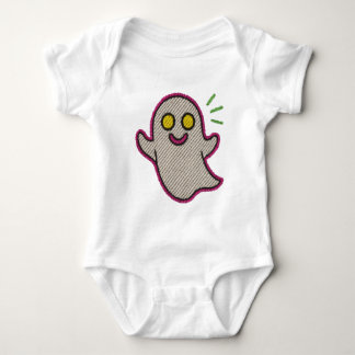 Body de bebé con fantasma bordado – diseño diverti