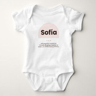 Body de bebé personalizado: nombre y su significad
