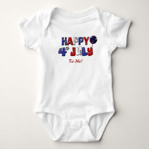 Body De bébés jour d'Independenece d'abord 4 juillet