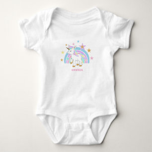 Body 🦄 de licorne magique avec 🌈 arc-en-ciel