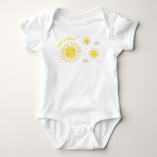 Body De mignons soleils, arcs-en-ciel et coeurs