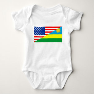 Body de symbole de l'Amérique de drapeau de pays des