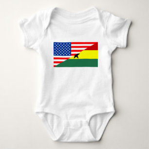 Body de symbole de l'Amérique de drapeau de pays des