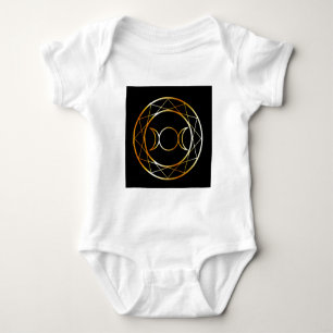 Body Déesse de triple de symbole de Wiccan d'or