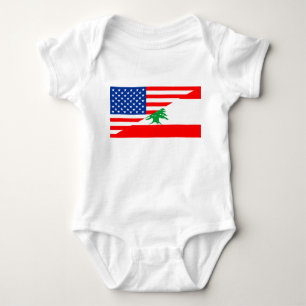 Body demi de countr des Etats-Unis de drapeau des