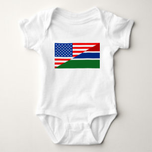 Body demi de pays des Etats-Unis de drapeau des