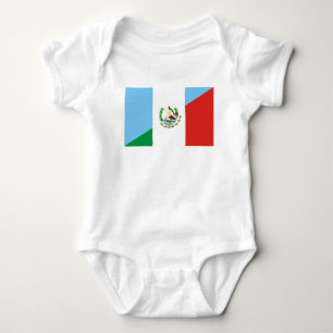 Body demi de symbole de drapeau du Guatemala Mexique