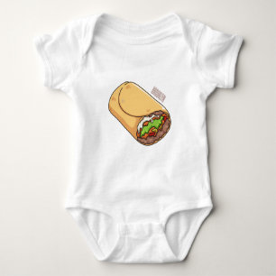 Body dessin animé de Burrito