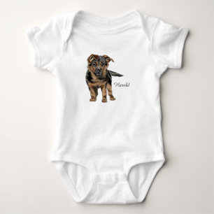 Body Dessin de chiot de berger allemand