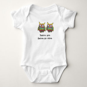 Body Deux fois plus beau crumer de bébé hibou