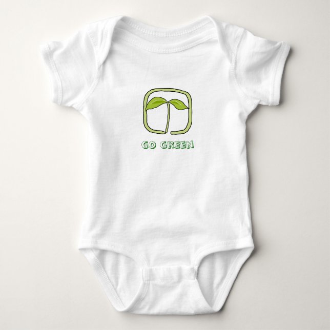 Body devenez écolo - bébé (Devant)