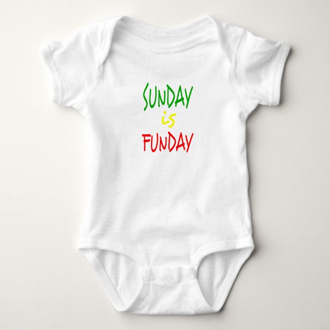 Body Dimanche Reggae Est Funday (Devant)