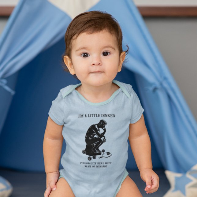 Body Dinker Thinker Personnalisé Funny Pickleball (Pickleball star of the future!)