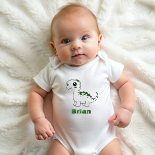 Body Dinosaure Nom Personnalisé Drôle mignon