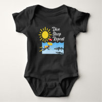 Dive Sleep Répétition Design - Bodysuit Baby Jerse