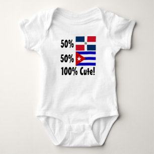 Body Dominicain du Cubain 50% de 50% 100% mignon