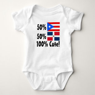 Body Dominicain du Portoricain 50% de 50% 100% mignon