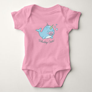 Body Douce Fête de Naissance de Narval Mignonne Baleine