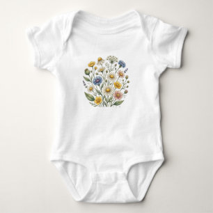 Body Douce Maman Wildflower Écriture Florale
