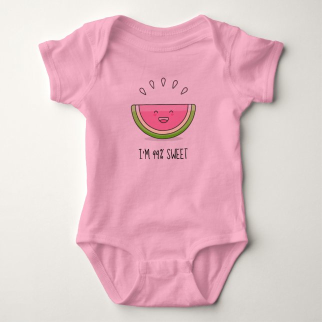 Body Doux Pyjama Bébé Pastèque (Devant)