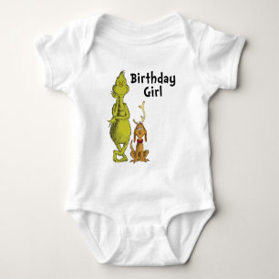 Body Dr. Seuss Grinch Fille Anniversaire Hiver