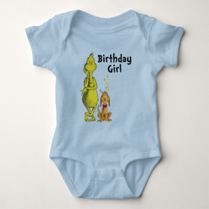 Body Dr. Seuss Grinch Hiver Anniversaire Fille