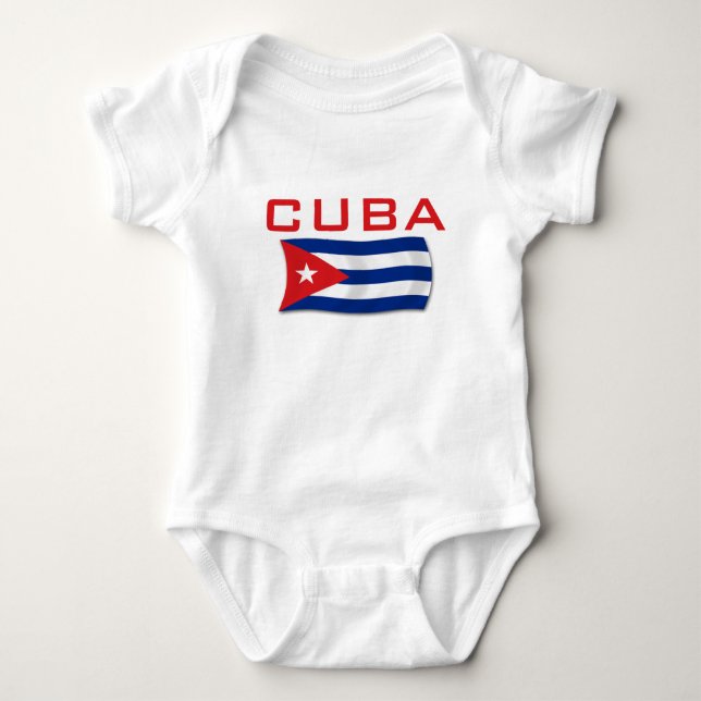 Body Drapeau 1 du Cuba (Devant)