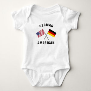 Body Drapeau américain allemand